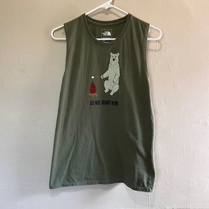 Small Hunter Green So Hot Right Now Tank Top - The North Face